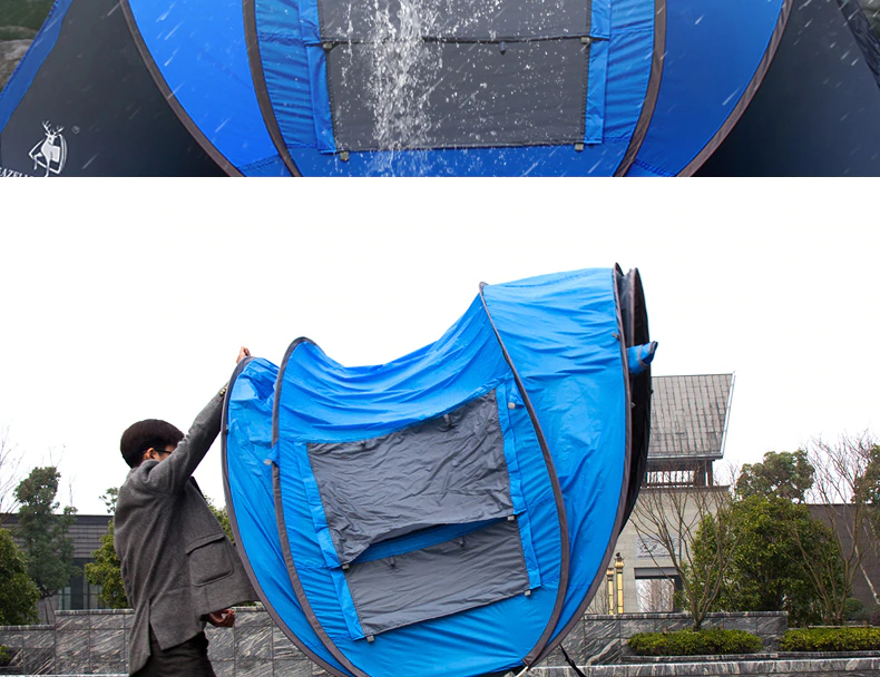 Cheap Goat Tents Tent Pop Up Camping Tents Outdoor Camping Beach Open Tent Waterproof Tents Large Automatic Ultralight Family Tents 
